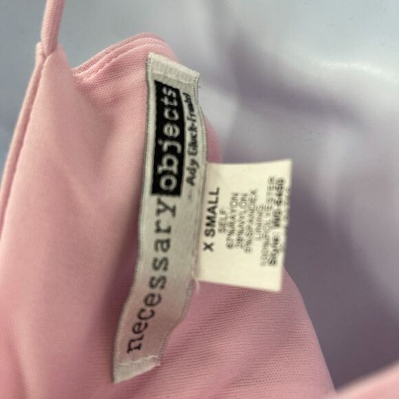 Vintage Necessary Objects Scalloped Hem Sleeveless Sheath Dress XS - Picture 7 of 8